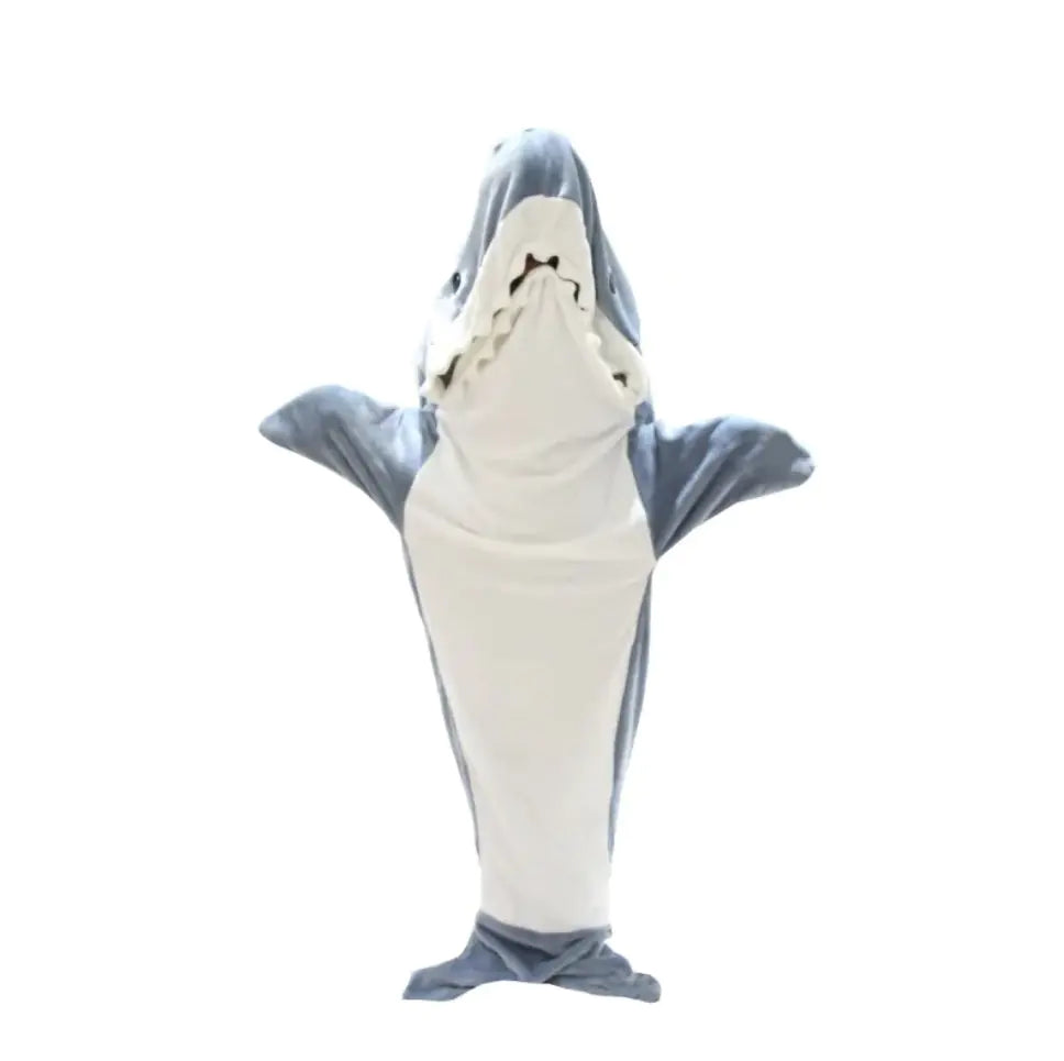 Cozy Shark Blanket – Fun & Comfy Wearable Sleeping Bag
