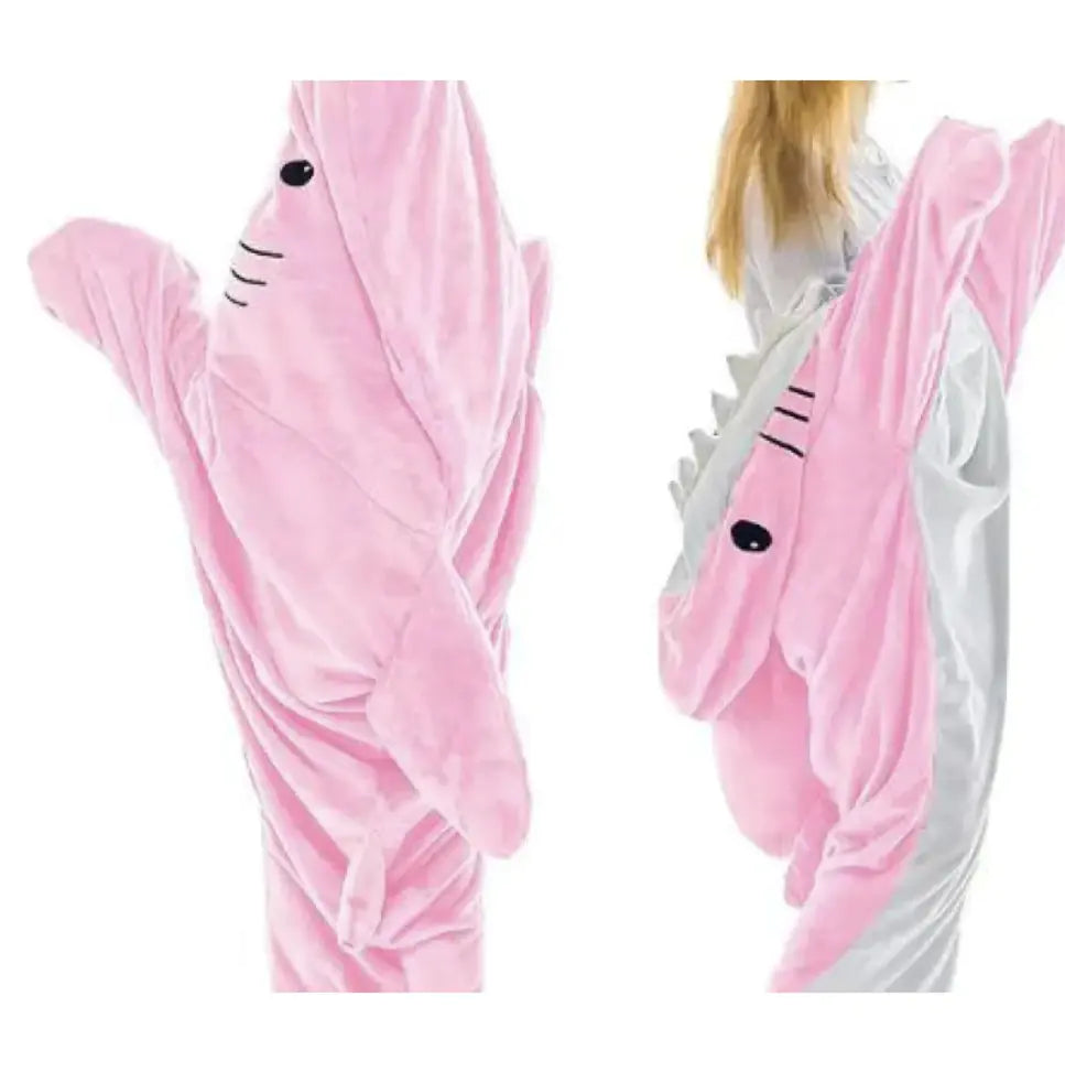 Cozy Shark Blanket – Fun & Comfy Wearable Sleeping Bag