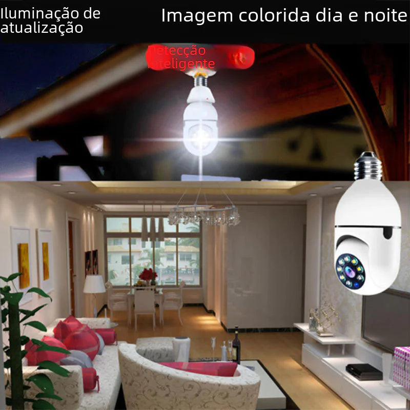 Smart 360° Dual Light Wi-Fi Security Camera – Night Vision & Motion Detection